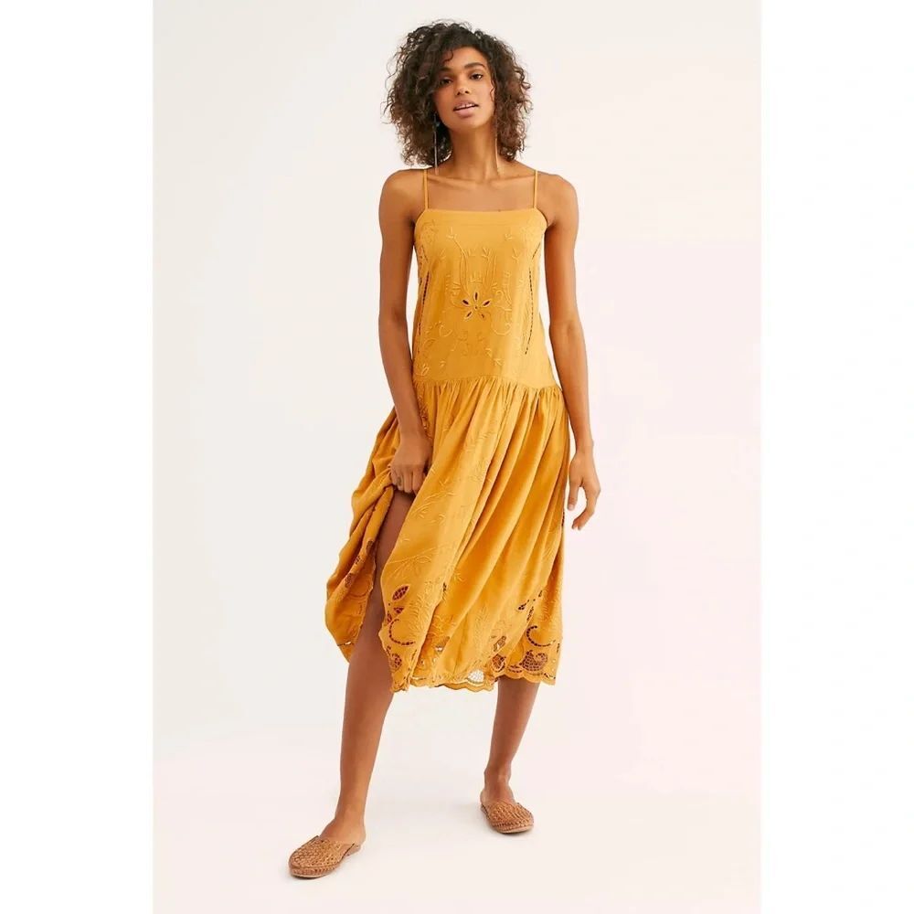 Free People Georgie Midi Dress